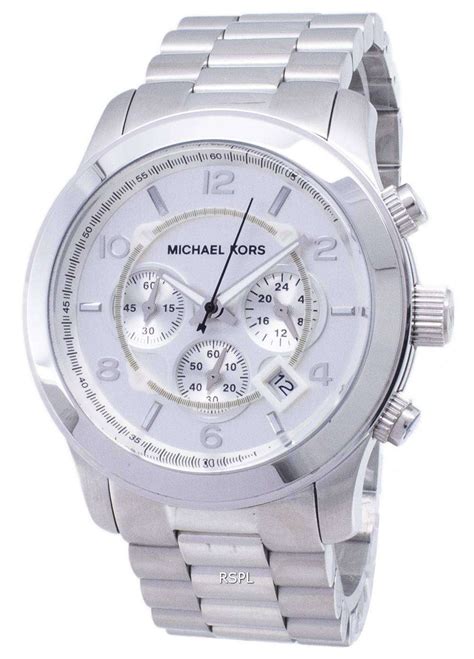 men michael kors watch silver|Michael Kors Watch silver price.